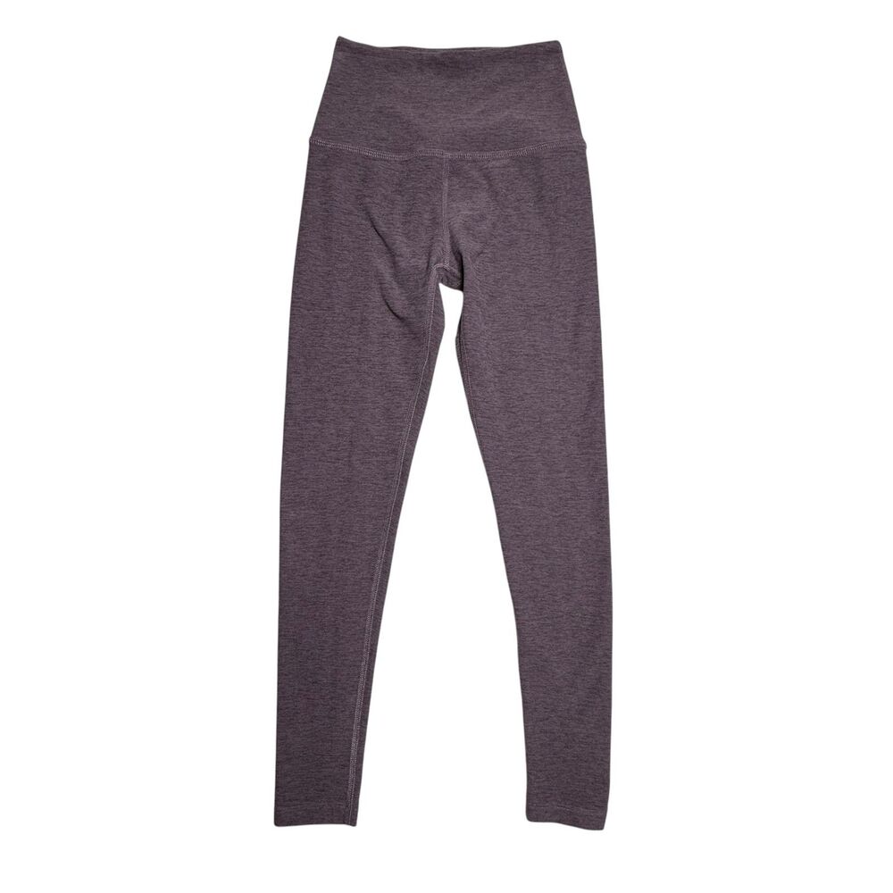 Beyond Yoga Womens Leggings XS Heathered Purple Yoga Pants Athleisure